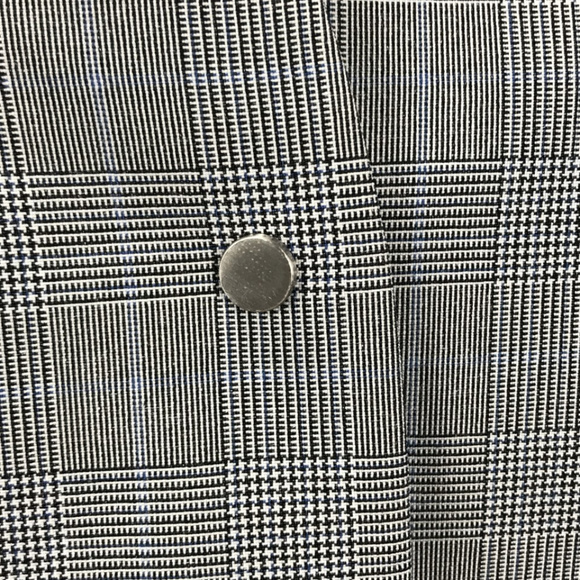 Tahari by ASL Sz 12  Gray Plaid Jacket Blazer NWOT - Picture 3 of 6